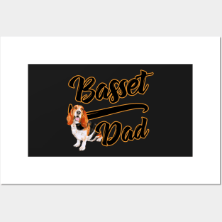Basset Hound Dad Posters and Art